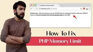 Fix: How to Increase PHP Memory Limit in WordPress | WordPress Memory Exhausted Error