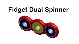 How to Make Fidget Dual Spinner