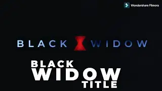 Black Widow Title