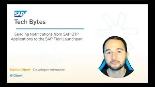 Sending Notifications from SAP BTP Applications to the SAP Fiori Launchpad