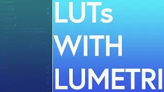 Create your own LUTs in Premiere Pro