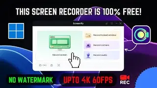 Best Screen Recorder for Windows 11 | Free 4K Screen Recorder No Watermarks!