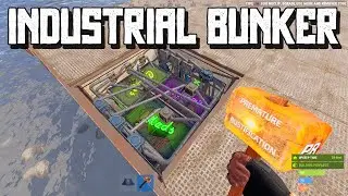 New INDUSTRIAL BUNKER In Rust