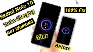 Redmi Note 10 Turbo Charging not Working Problem | Redmi Note 10 Slow Charging Problem