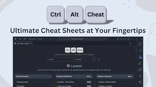 Ctrl+Alt+Cheat: The Ultimate Cheat Sheet Extension for VSCode You Can't-Miss! 💡