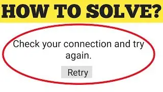 How to fix check your connection and try again play store || google play store no connection error