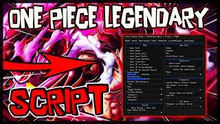 *BEST* One Piece Legendary New Script |2024| Very OP