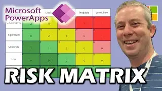 Create A Custom Risk Matrix of your Projects - Project Management with Power Apps