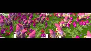 PowerVR Rogue GPUs running Gnome Horde demo (Vulkan prototype)
