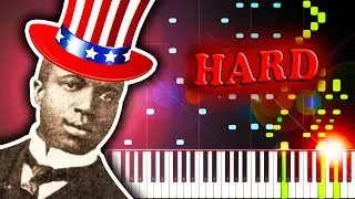 SCOTT JOPLIN - THE ENTERTAINER - Piano Tutorial