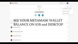 How to See Your MetaMask Wallet's USD ($) Balance on IOS and Desktop v.2