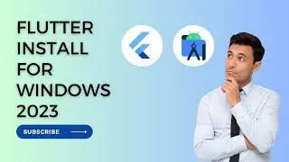 How to install Flutter on Windows Android  Studio. Easy to install Flutter and dart