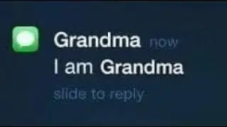 Cursed texts from Grandmas