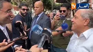 اوشيش يدعو المواطنين خلال نشاطه الجواري بوهران الي ضرورة الانتخاب