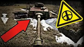 ⚠️ Heftig!! Ich habe einen vergrabenen PANZER gefunden!! Mysteriöser Fund beim SONDELN mit Detektor!