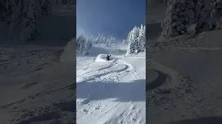 Powder so good you can hear it! 🤩 #powderdays #snowboarding #howtosnowboard #burtonsnowboards