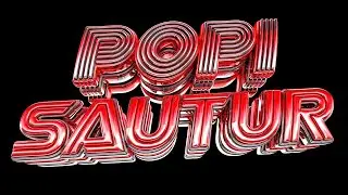 POPI SAUTUR EDITABLE FLYER  3D TEXT FOR CINEMA 4D - ALL VERSIONS