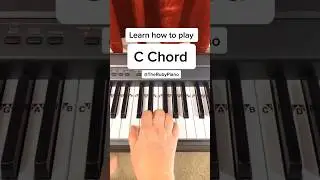 EASY Beginners Piano 🥰🥰🥰 #paino #pianolessons