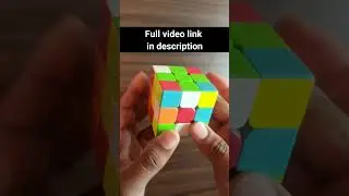 Rubiks cube solve in hindi 2nd steps