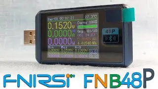 FNIRSI FNB48P – прокачанный вариант USB-тестера FNIRSI FNB48. Что с осциллографом?