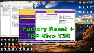 Factory Reset + FRP Vivo Y30 Сброс всех паролей. Программа TFM TOOL PRO. Удалённая разблокировка
