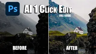Edit a Image In Adobe Photoshop CC with Just 1 Click | Photo Editing for Beginners