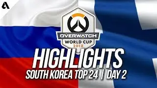 Russia vs Finland | Overwatch World Cup 2018 Incheon Qualifier Day 2