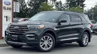 2023 Ford  Explorer XLT + Moonroof, Tilt & Slide Seats, Class IV Trailer Hitch  Review | Island Ford