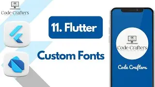 Custom Fonts In Flutter | Flutter Widget | Custom Fonts