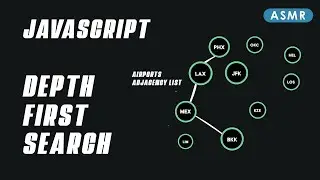 JS - Depth First Search - DSA Practice [ASMR]