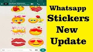 Whatsapp Emoticons Stickers New Updated  - 2019