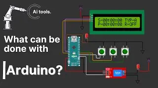 "How to Make a Universal Reprogrammable Timer Controller using Arduino Nano: 3 Modes!" ||Wokwi