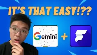 Gemini AI in Flutterflow (NEW 2024 Method) AI Chatbot Included!