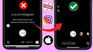 Как исправить ошибку «Не могу выйти в прямой эфир» в Instagram на iPhone