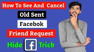 how to cancel sent friend requests on facebook | see facebook friend request sent list 2021