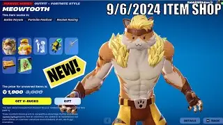 *NEW* Meowtooth Bundle Is Here! | Fortnite Item Shop (6/9/2024)