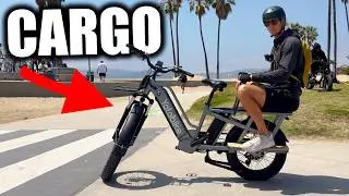 This Cargo Ebike has Dual Batteries and Fat Tires - Yoto Lion Review