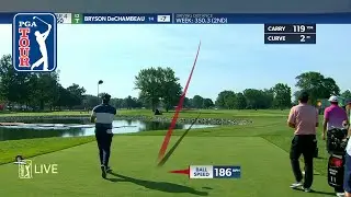 Bubba Watson and Bryson DeChambeau hit monster drives at Rocket Mortgage