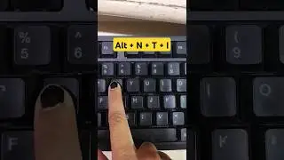 What is the Shortcut Key to Create a Table in MS Word?
