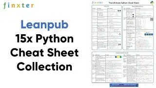 [Free] Leanpub - 15x Python Cheat Sheet Collection (PDF)