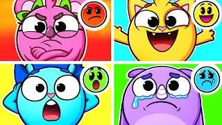 Feelings And Emotions Song 😭😊😠 Funny Kids Songs 😻🐨🐰🦁 And Nursery Rhymes by Baby Zoo