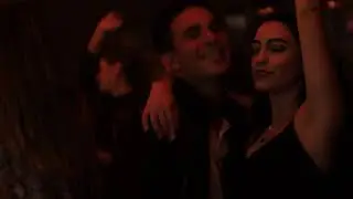 Couple on the dance floor having fun || NO COPYRIGHT