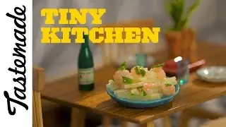 Tiny Shrimp Scampi l Tiny Kitchen