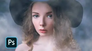 Creating Smoke in a Portrait Realistic Artificial Smoke Photoshop Tutorial