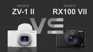 Sony ZV-1 II vs Sony RX100 VII