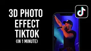 HOW TO DO 3D PHOTO EFFECT ON TIKTOK | iPhone & Android (EASY)