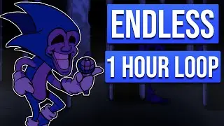 Friday Night Funkin' VS. Sonic.exe - Endless | BOTPLAY | 1 hour loop