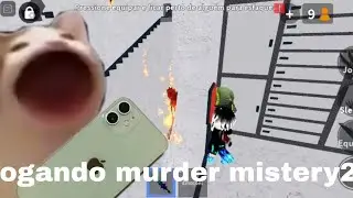 Jogando murder mistery