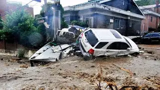 A terrible flood is taking away cars, homes and lives in Sarajevo, Bosnia!