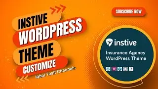 Instive Insurance WordPress Theme Customize 2023